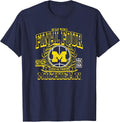 Michigan Wolverines Final Four 2026 Men's Basketball Retro T-Shirt