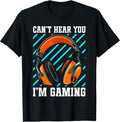 Gamer Accessories T-Shirt - Unisex-Adults, Unisex-Kids - Black - Small - Modern - Short Sleeve - T-Shirt - Gaming