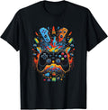 Gamer Aesthetic Graphic Gaming Video Games Boys Teens Kids T-Shirt Small