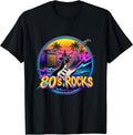Vintage 80's Rock Bands Eighties 80s Party Music Band T-Shirt