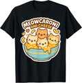 Meowcaroni and Cheese Cat Lover Mac N Cheese Kawaii T-Shirt