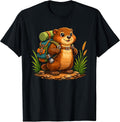 Groundhog Hiker Trekking Hike Merch.