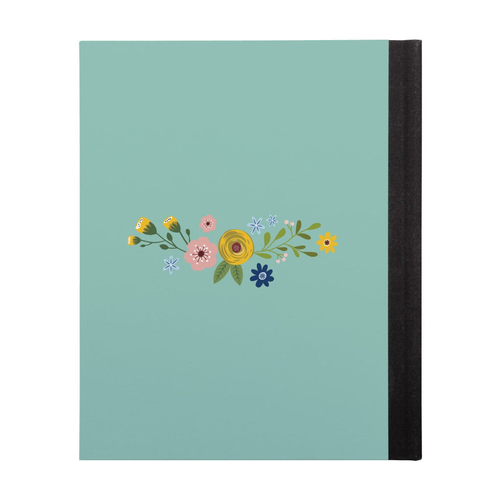 Floral Wreath Personalized Journal