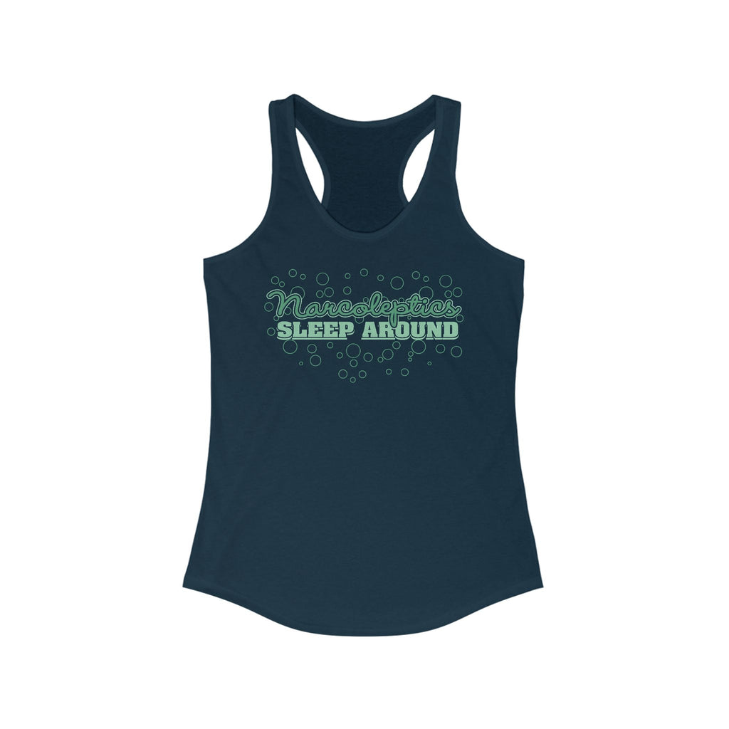Narcoleptics Sleep Around - Women’s Racerback Tank