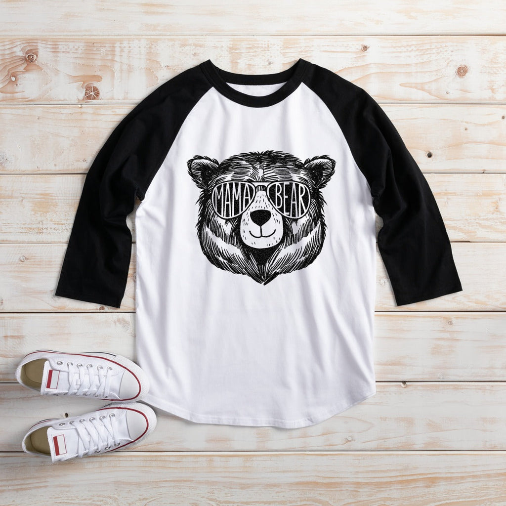 Mama Bear Sunglasses Adult Sports Jersey