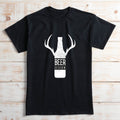 Beer Season Adult Black T-Shirt