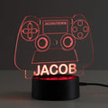 Game Controller Personalized Acrylic LED Night Light