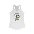 Merry Xmas From Krampus - Women’s Racerback Tank