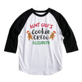 Cookie Crew Personalized Black Adult Sports Jersey