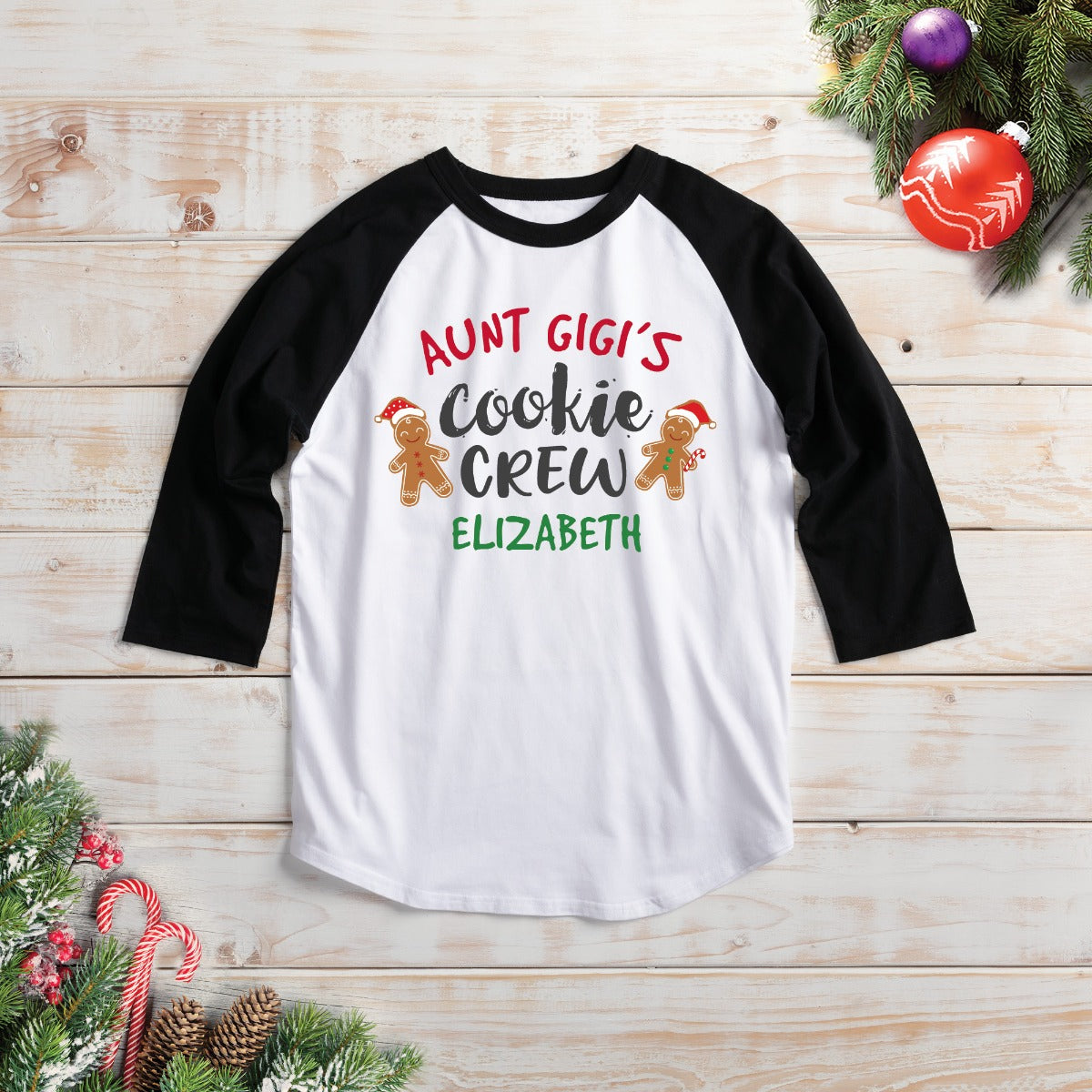 Cookie Crew Personalized Black Adult Sports Jersey