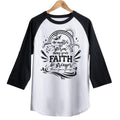 May Your Faith Be Stronger Than Your Fears Adult Black Sports Jersey