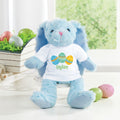 Plush Bunny with Eggs And Personalized Tee For Boy