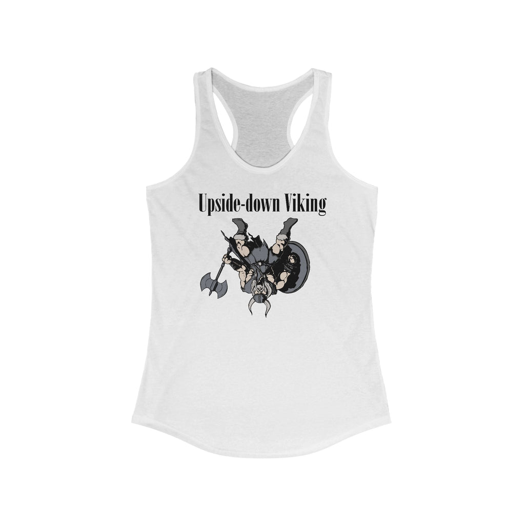 Upside-Down Viking  - Women's Racerback Tank