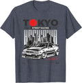 Vintage Japanese JDM Drift Race Car Graphic
