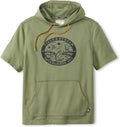 Skiff-Live Short Sleeve French Terry Graphic Hoodie