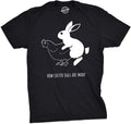 Mens Easter Bunny T Shirts Funny Bunny Tees for Guys Easter Tees for Men