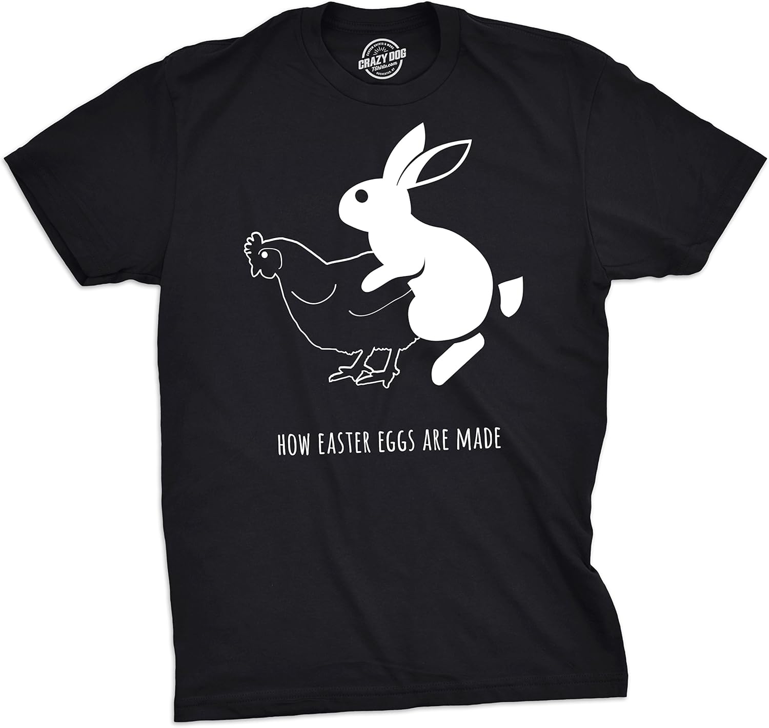 Mens Easter Bunny T Shirts Funny Bunny Tees for Guys Easter Tees for Men