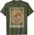 Fairy Grunge Fairycore Aesthetic Mushroom Tarot Alt Clothes T-Shirt Small