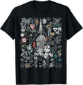 Flower Graphic Tee For Men and Women Floral Nature