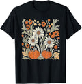 boho fall floral sweatshirt