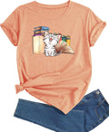 Women's Plus Size T-Shirt Short Sleeve Crewneck Graphic Tees Casual Summer Printed Tops