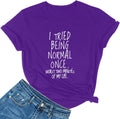 Women Fashion Summer Funny Printed Casual Graphic T-Shirts