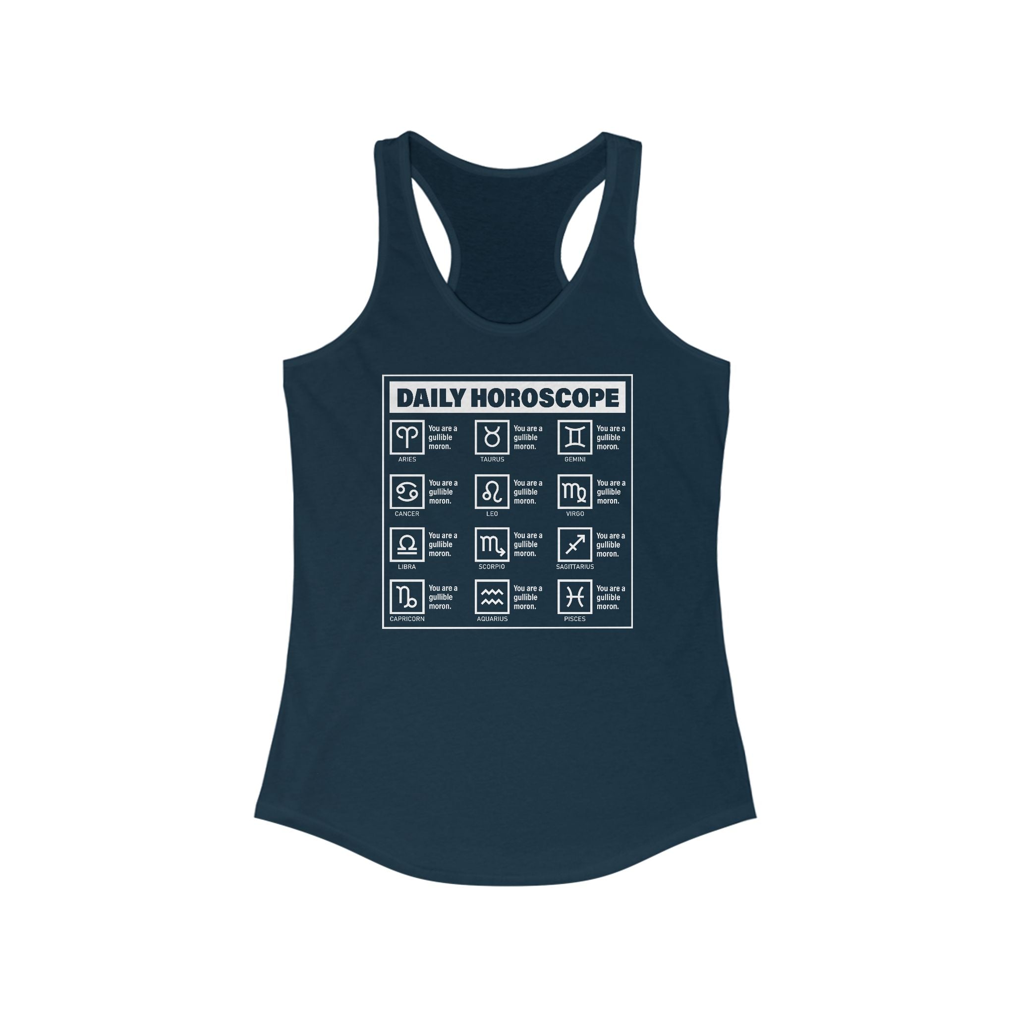 Daily Horoscope - Women's Racerback Tank