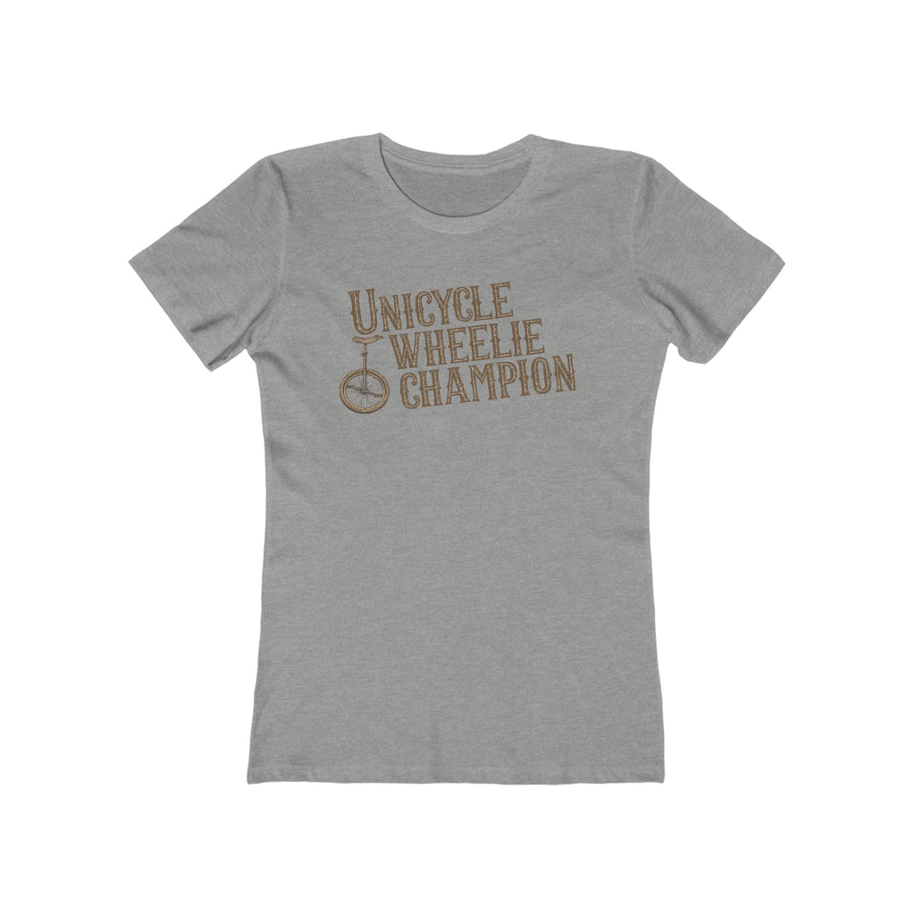 Unicycle Wheelie Champion - Women’s T-Shirt