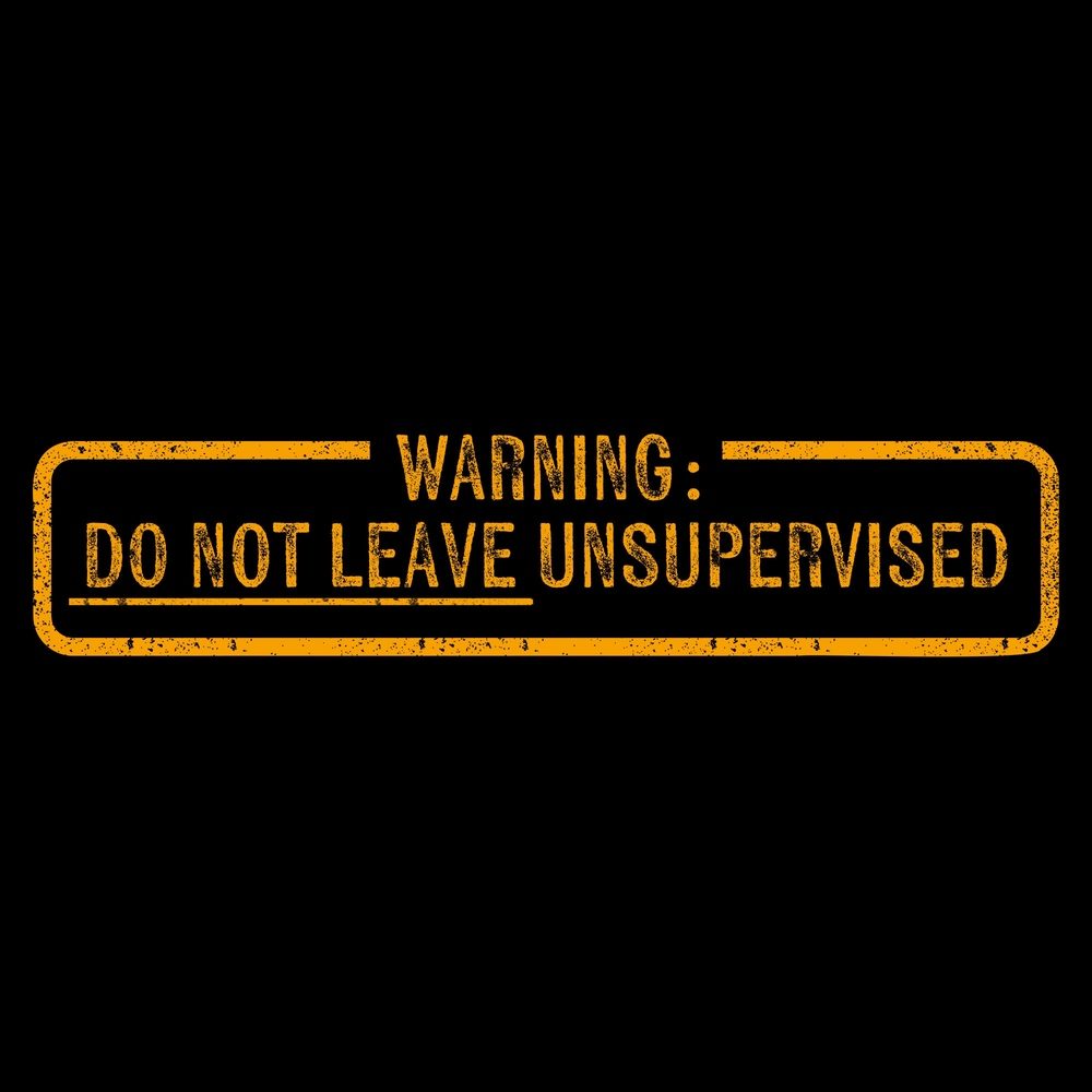Needs Supervision Hoodie - Black