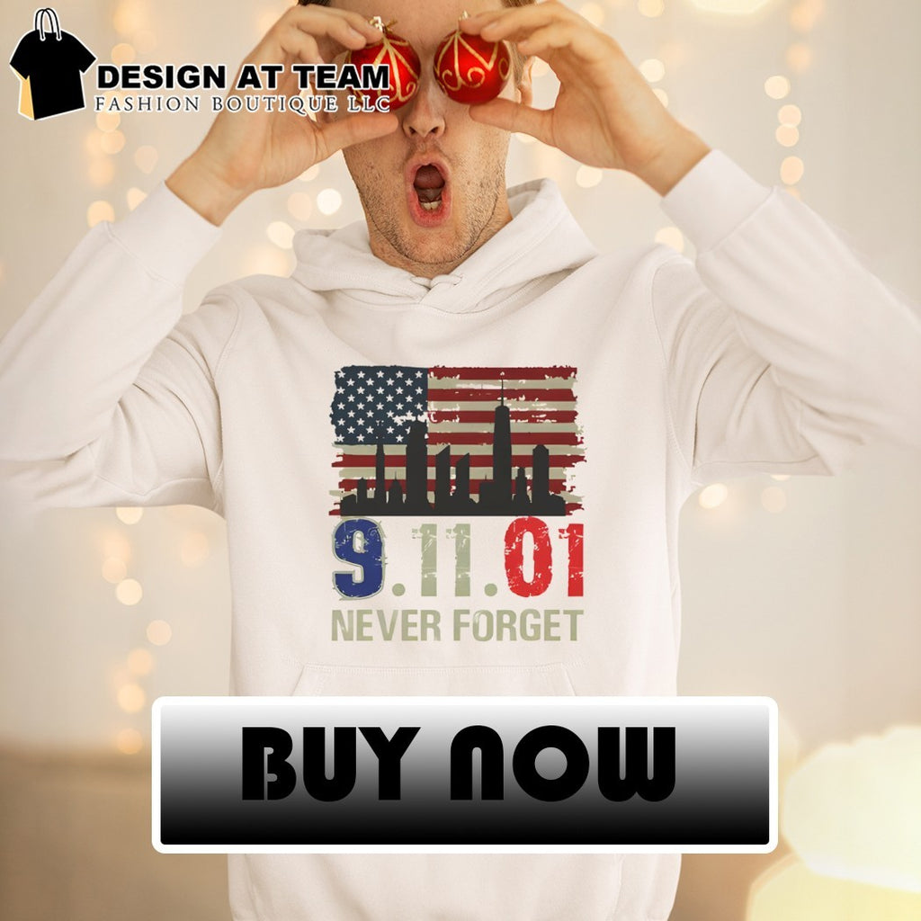 9.11.01 Never Forget American Flag Memorial Patriot 9 11 Tribute shirt