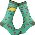 Mens Funny Taco Socks With Awesome Graphics for Men Funny Gift for Casual Wear
