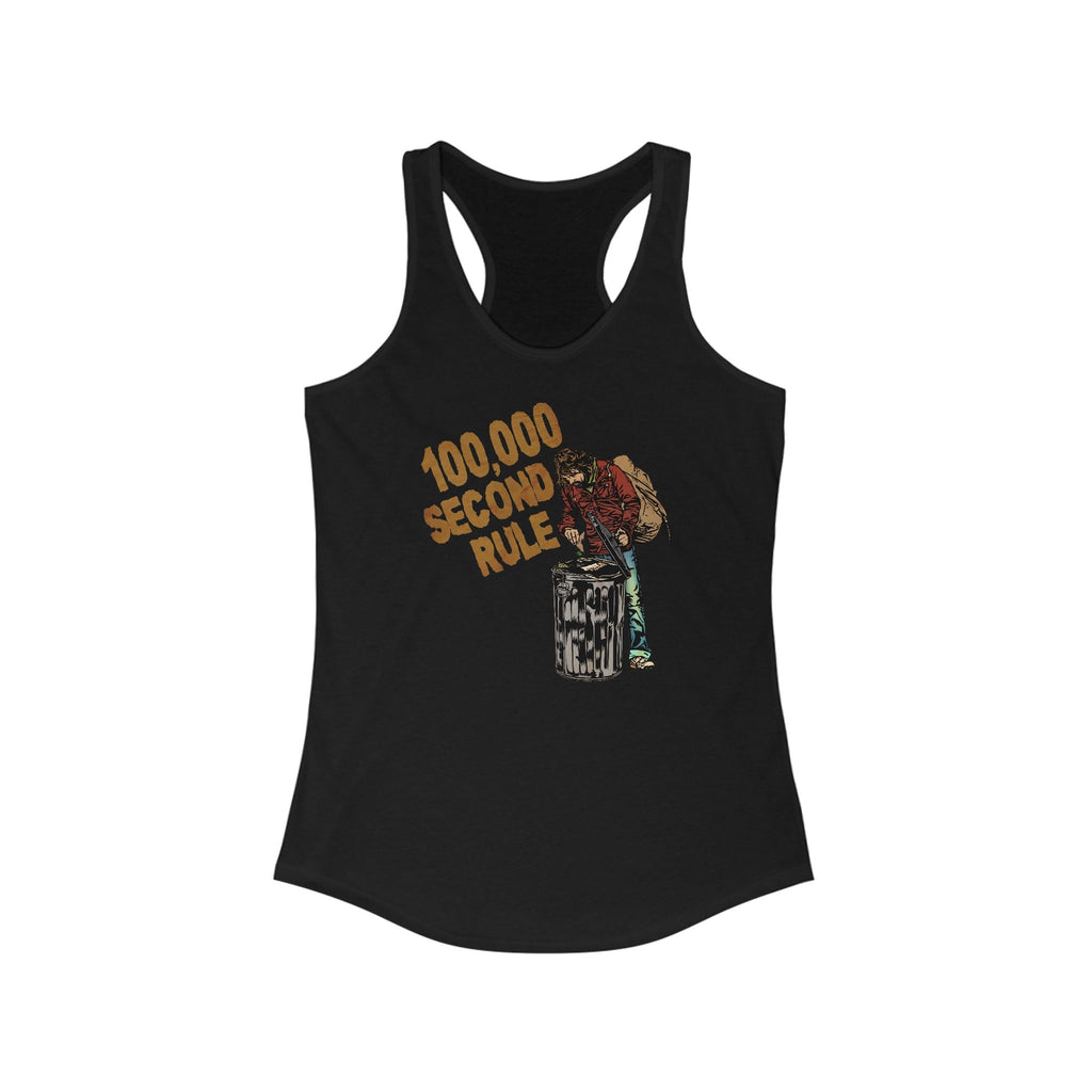 100000 Second Rule  - Women’s Racerback Tank