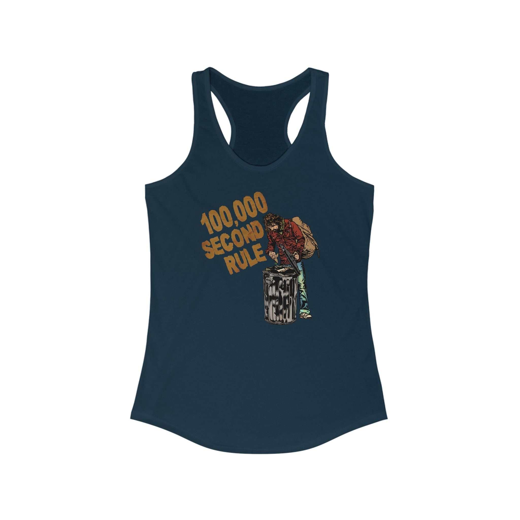 100000 Second Rule  - Women’s Racerback Tank