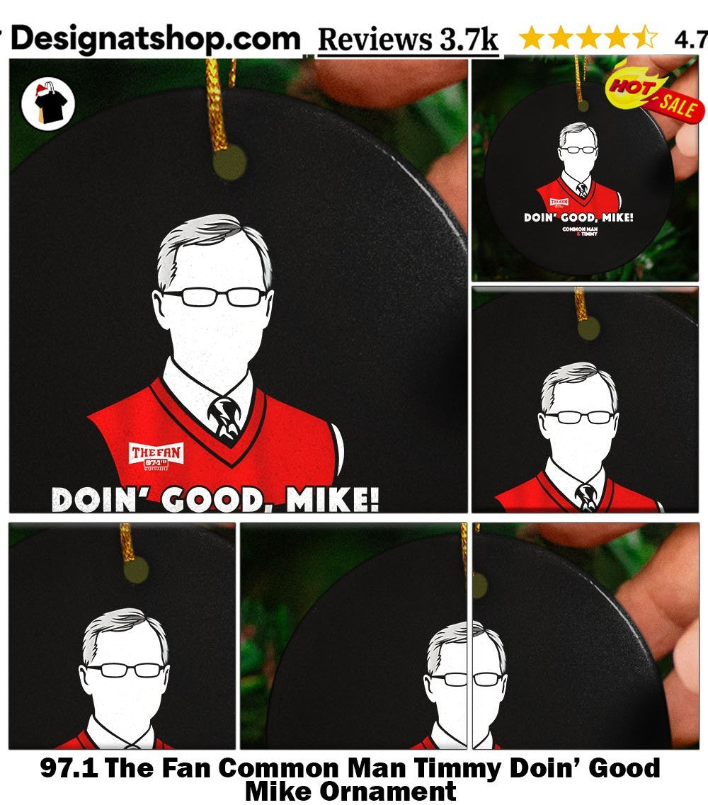 97.1 The Fan Common Man Timmy Doin’ Good Mike shirt
