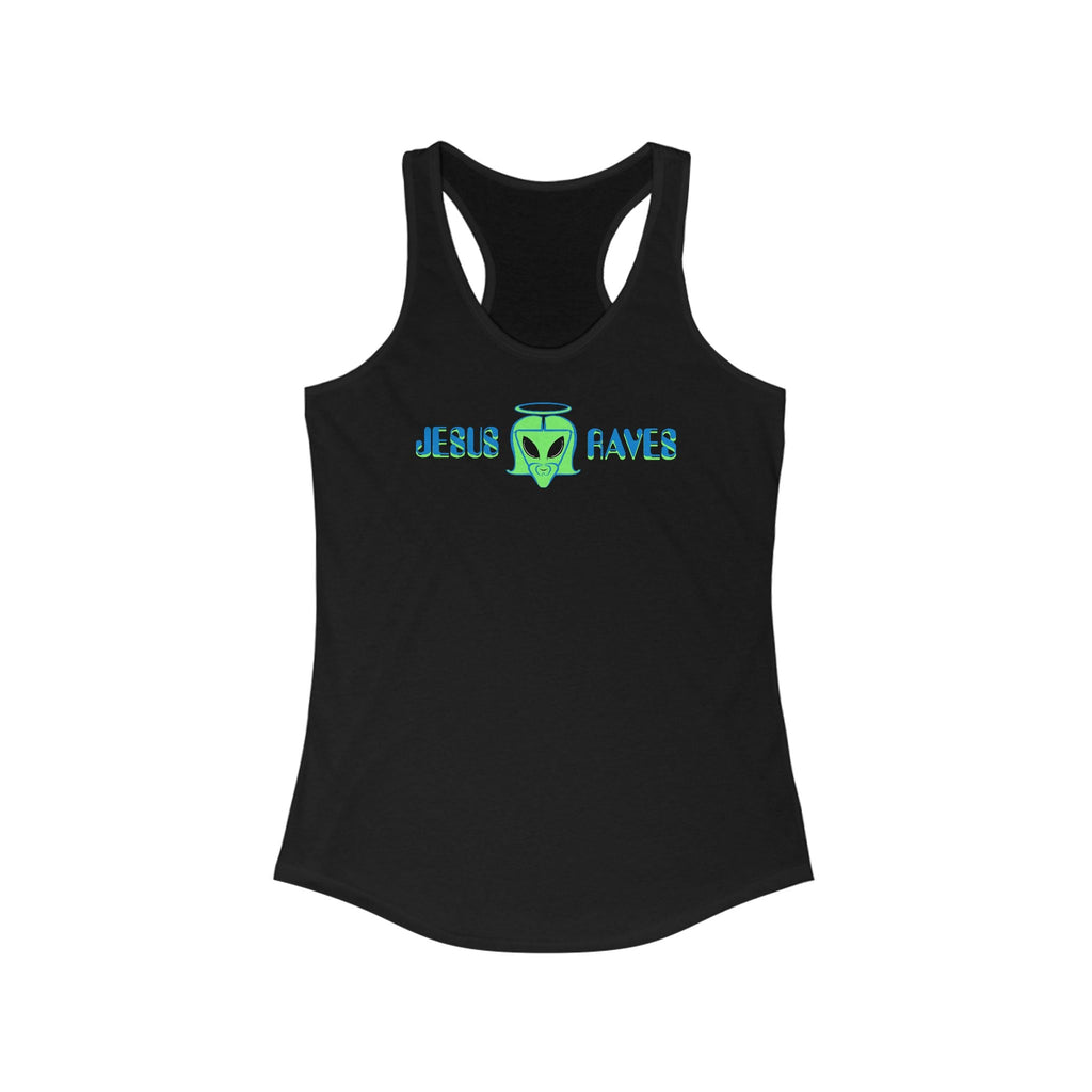 Jesus Raves - Women's Racerback Tank