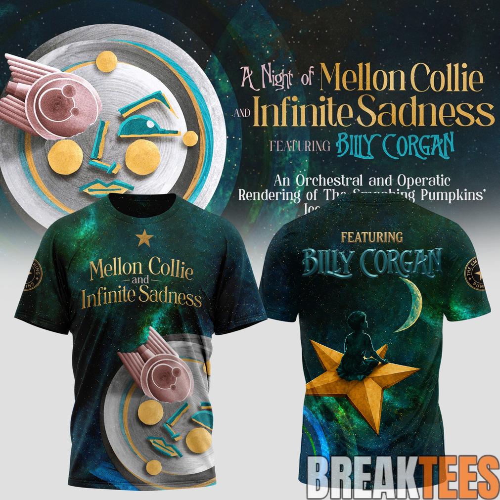 A Night of Mellon Collie and Infinite Sadness Limited 3D Shirt