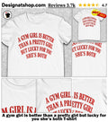 A gym girl is better than a pretty girl but lucky for you she’s both shirt