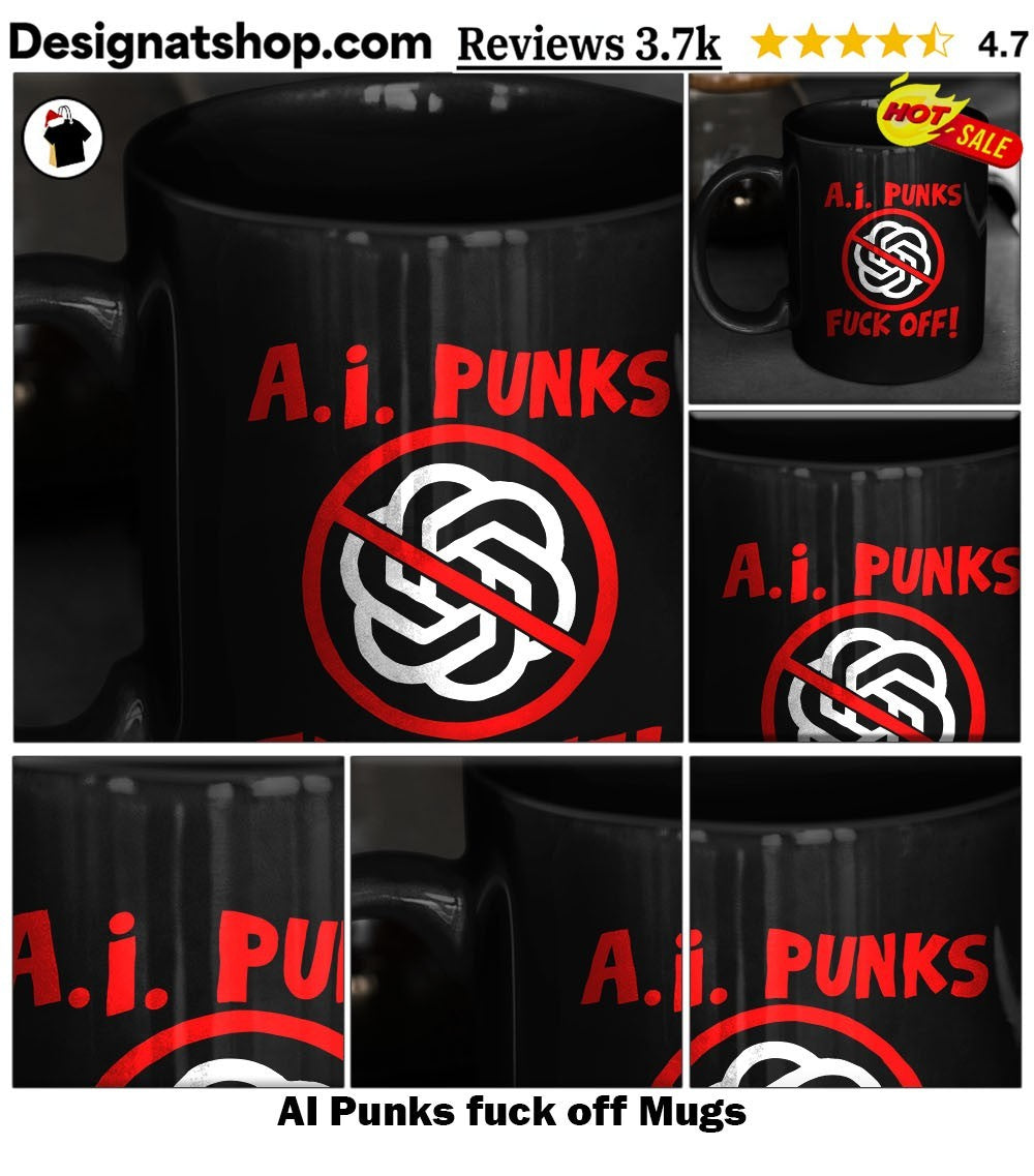 AI Punks fuck off shirt