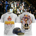 AS Monaco Basket 2026 Betclic Élite Champions Two-Sided Graphic T-Shirt