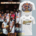 AS Monaco Basket 2026 French League Champions T-Shirt