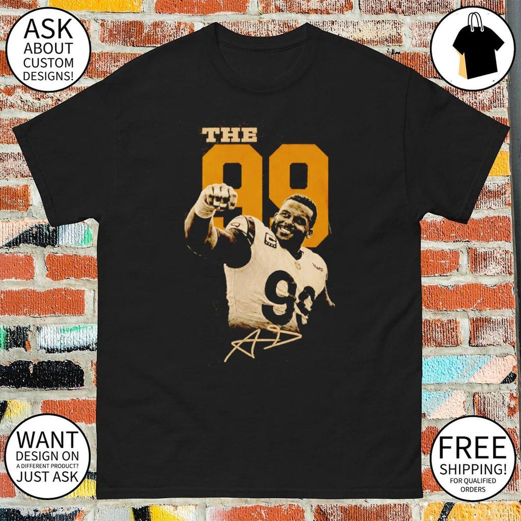 Aaron Donald 99 Football Graphic LA Rams shirt