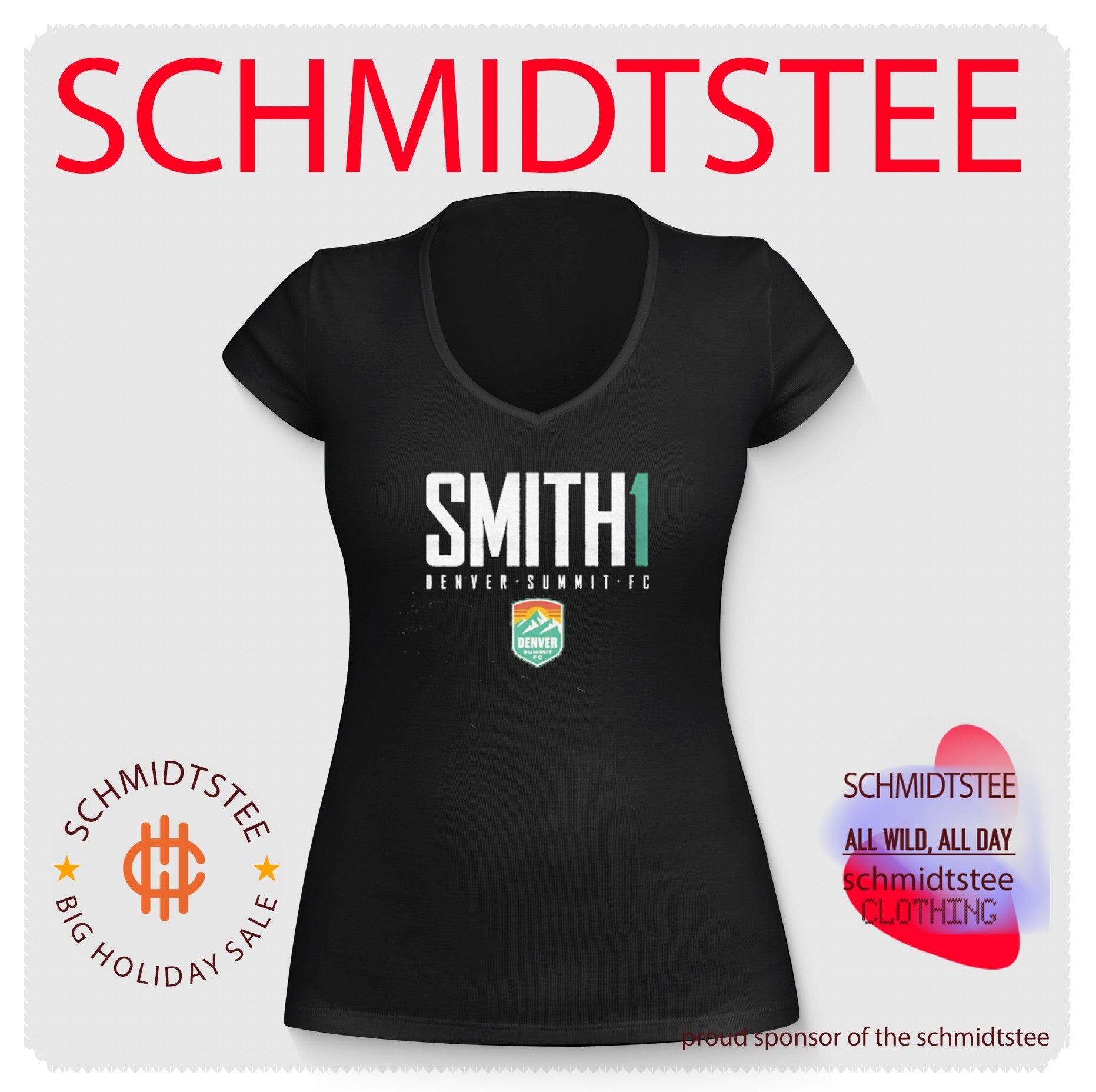 Abby Smith Denver Summit FC Soccer Player Jersey shirt
