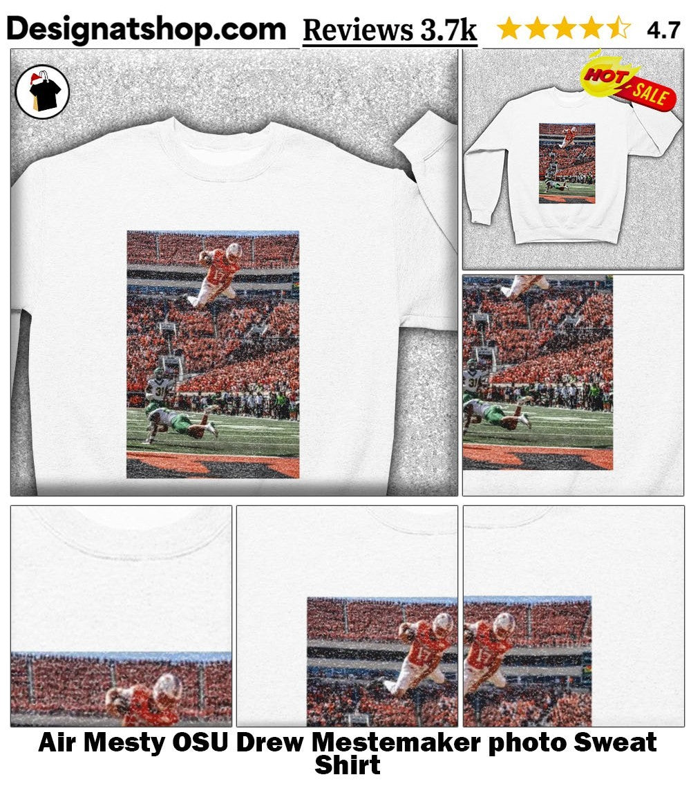 Air Mesty OSU Drew Mestemaker photo shirt