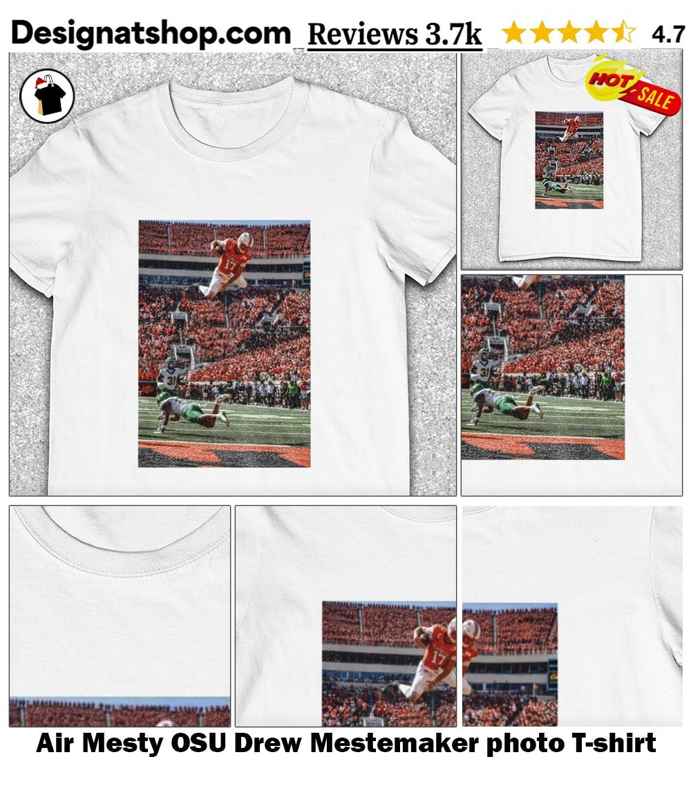 Air Mesty OSU Drew Mestemaker photo shirt