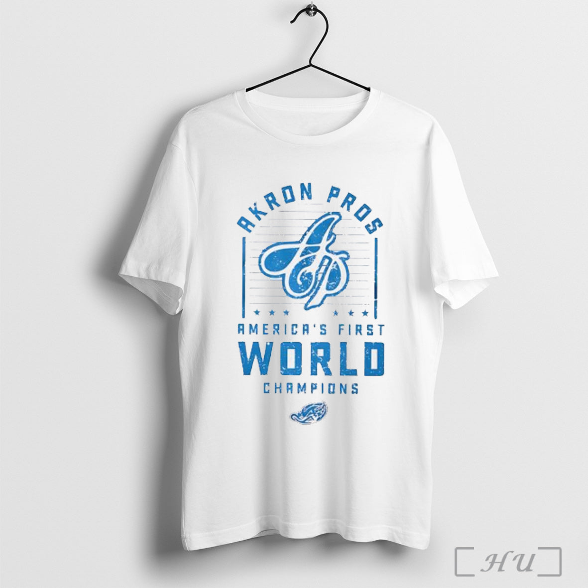 Akron Pros Americas First World Champions T Shirt