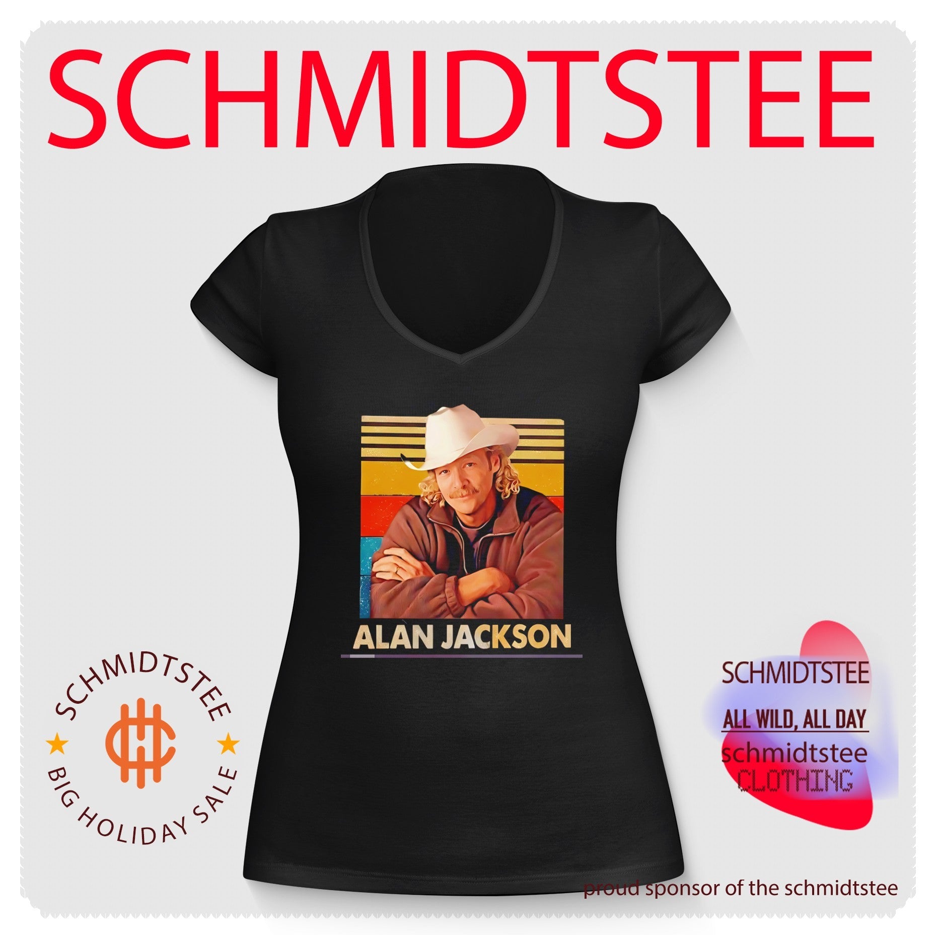 Alan Jackson graphic vintage shirt