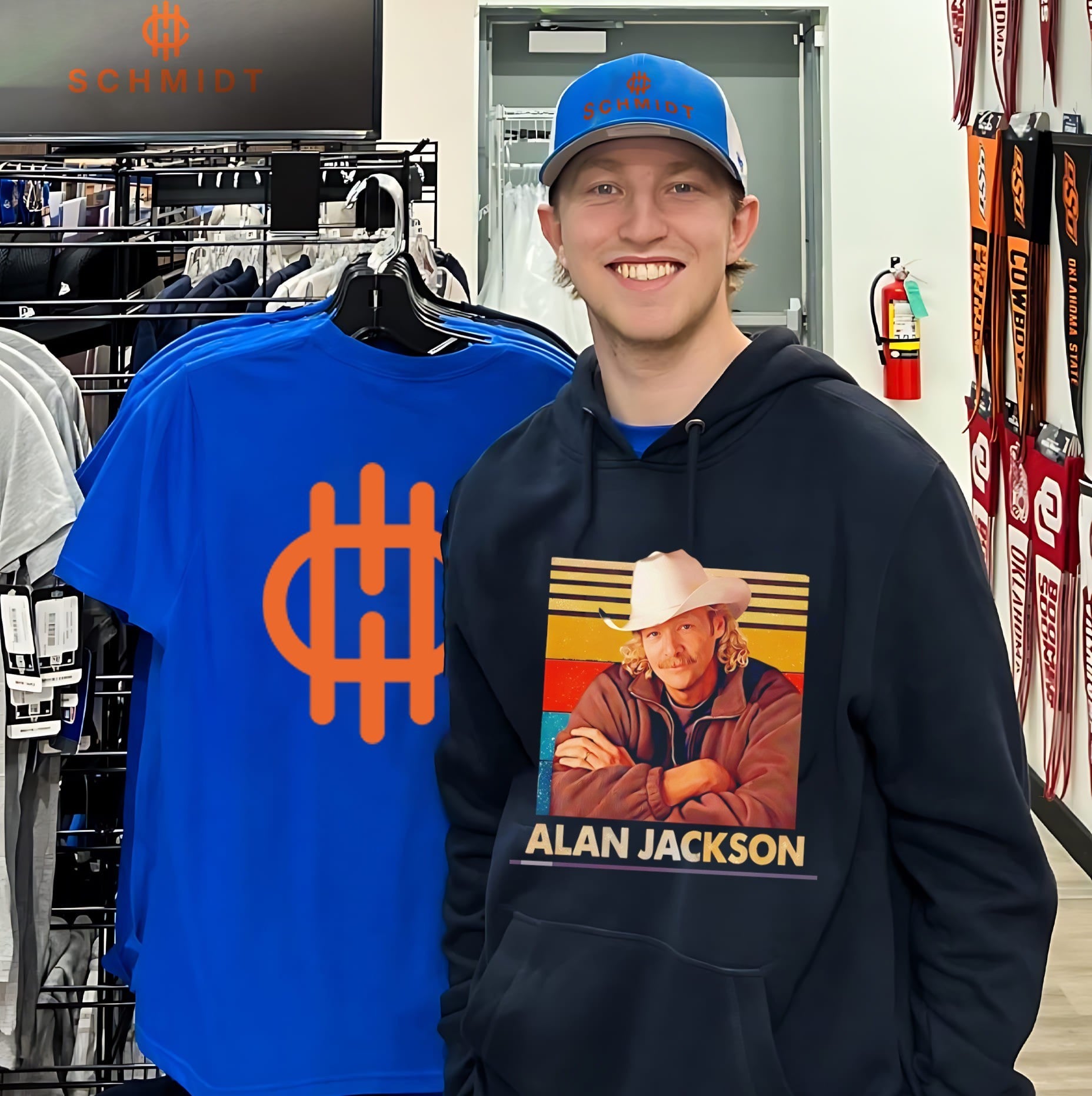 Alan Jackson graphic vintage shirt