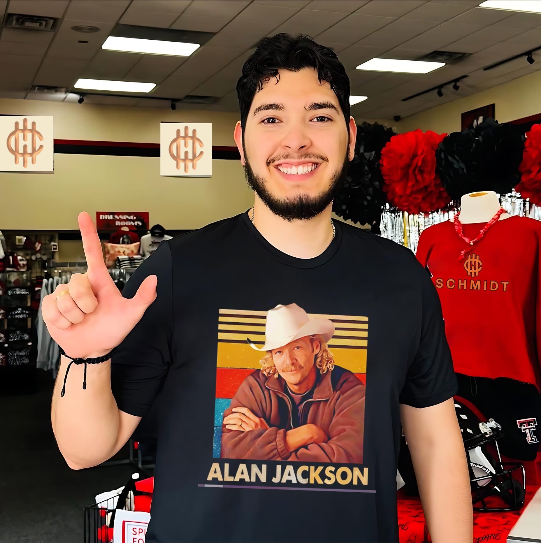 Alan Jackson graphic vintage shirt