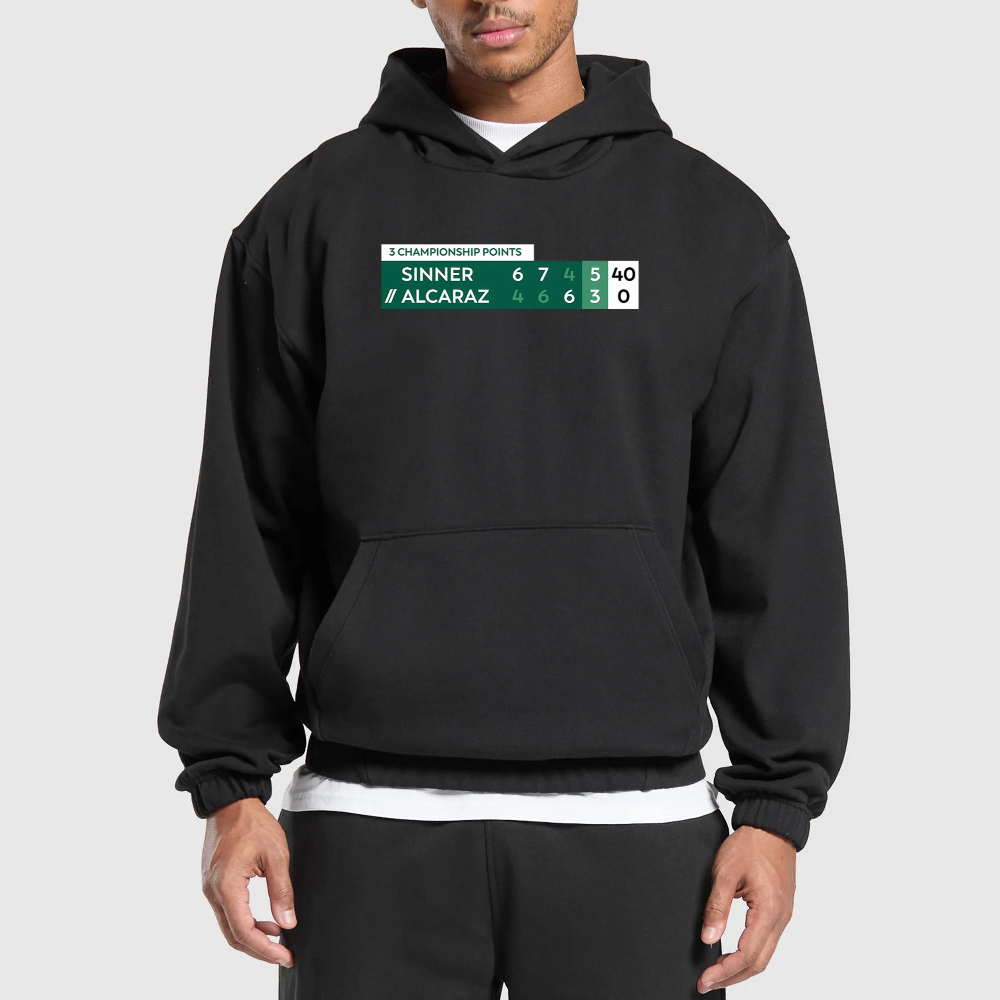 Alcaraz Vs Sinner Championship Points Shirt
