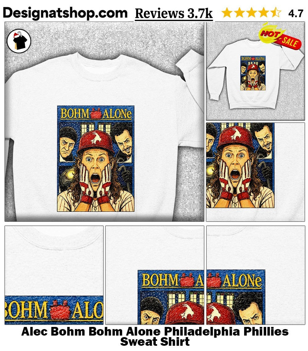 Alec Bohm Bohm Alone Philadelphia Phillies shirt